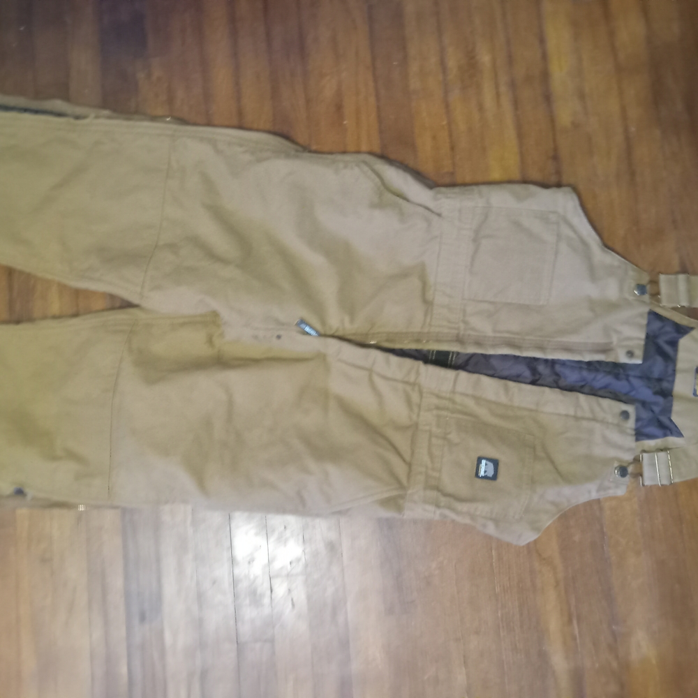 Men's Brown Work Overalls